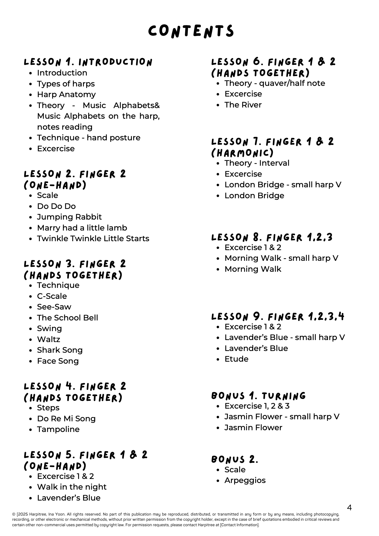 [PDF] Harpitree Beginner Harp Course Book