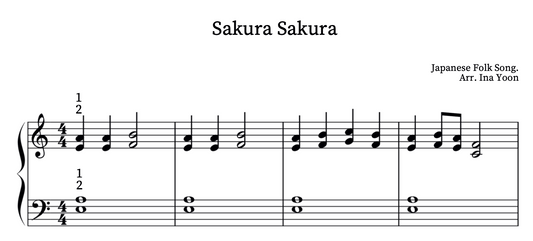 Sakura Sakura (Level 1)
